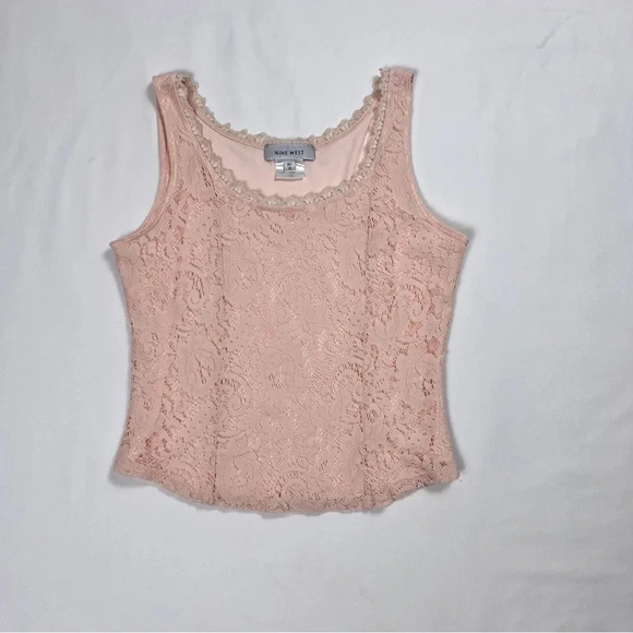 Vintage Nine West Lace Corset Top - Picture 2 of 7